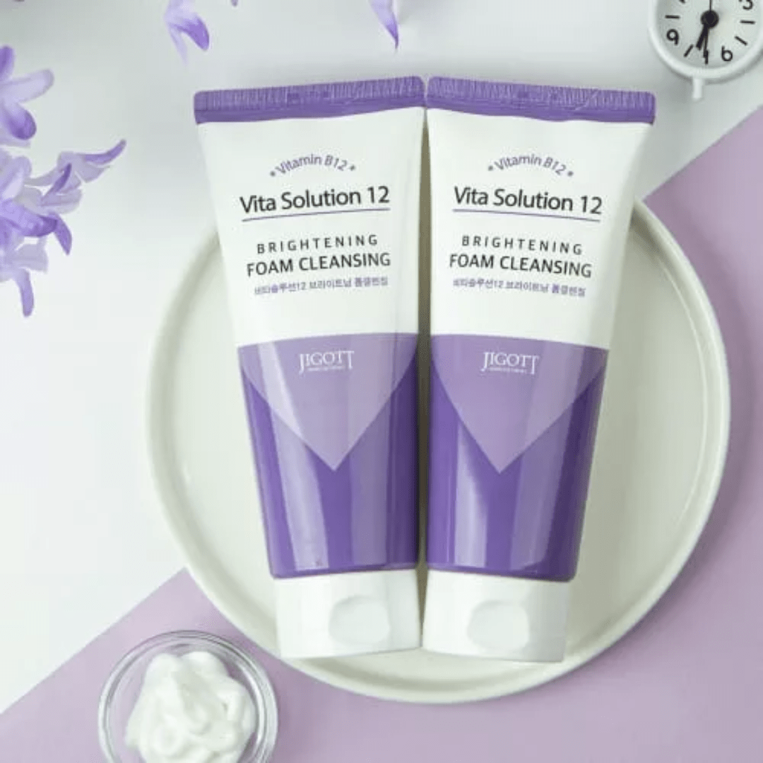 Vita Solution 12 Brightening Foam Cleansing, 180 ml - WowSkin Romania
