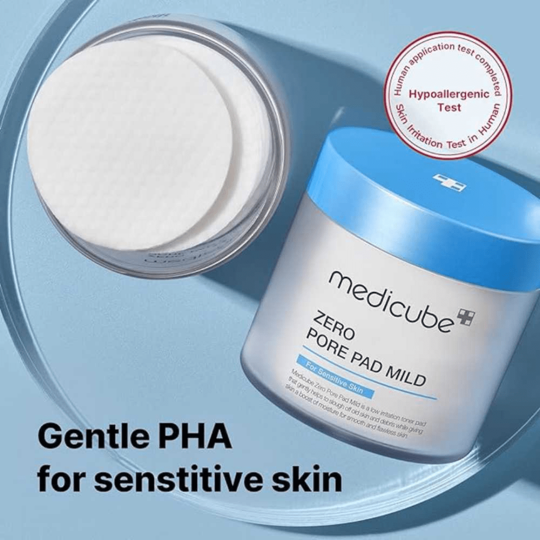 Obține un ten neted și fără imperfecțiuni cu Medicube Pore Pad MILD, disponibil pe wowskin.ro.
Ideal pentru pielea reactivă, padurile au acțiune dublă: curăță și hidratează. wowskin.ro