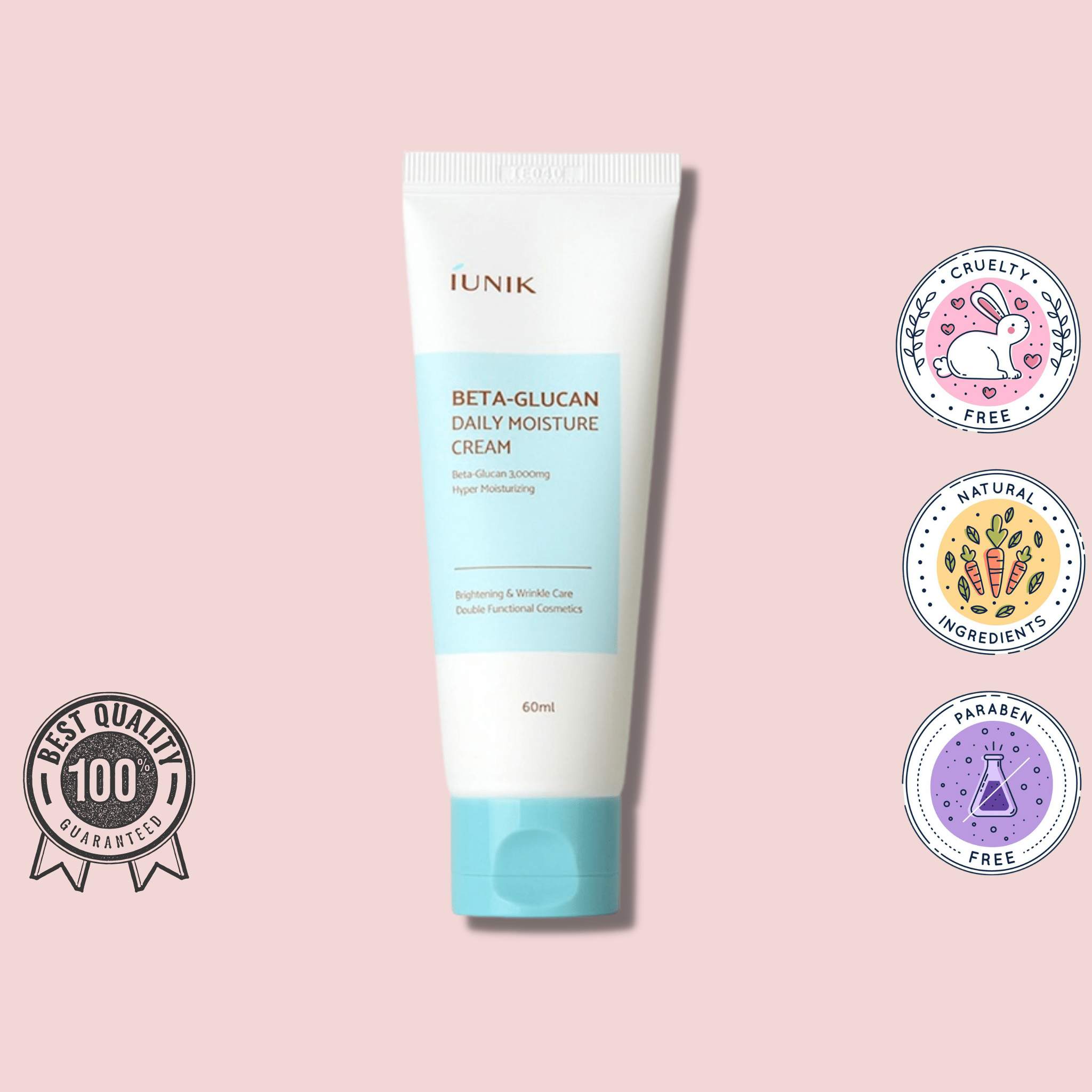 Beta-Glucan Daily Moisture Cream - WowSkin Romania