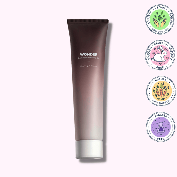 Gel Exfoliant Cu Orez Negru