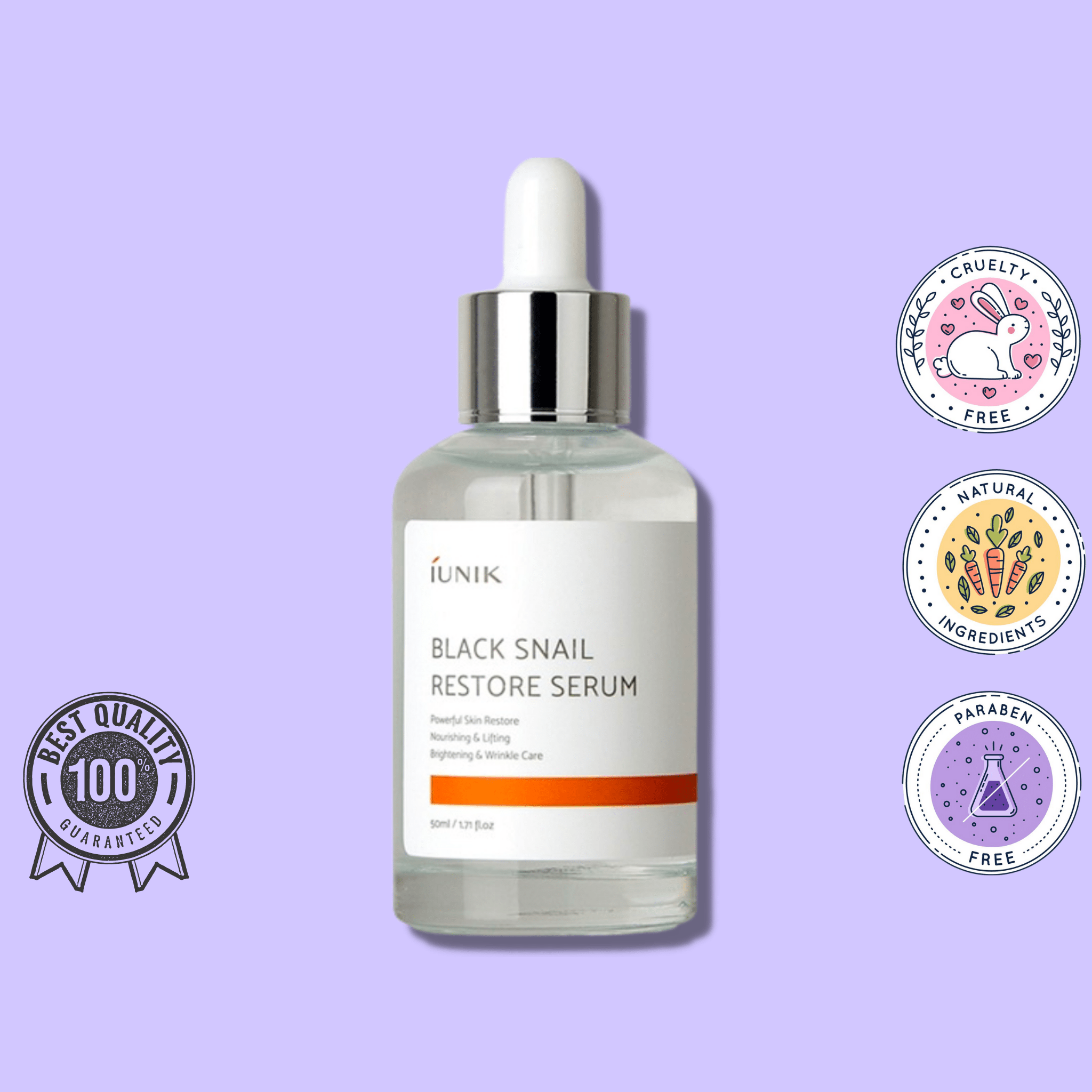 Black Snail Restore Serum - WowSkin Romania