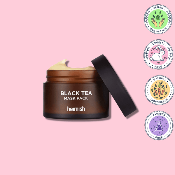 Mask Pack With Black Tea And Rich In Antioxidants