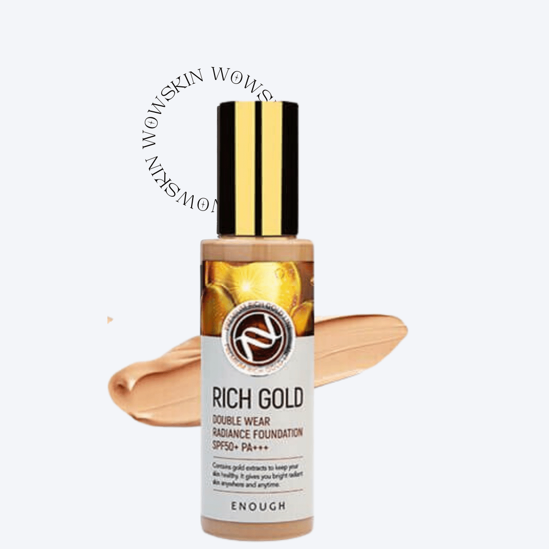 Enough Rich Gold Double Wear Radiance Foundation SPF50 #21 - WowSkin Romania