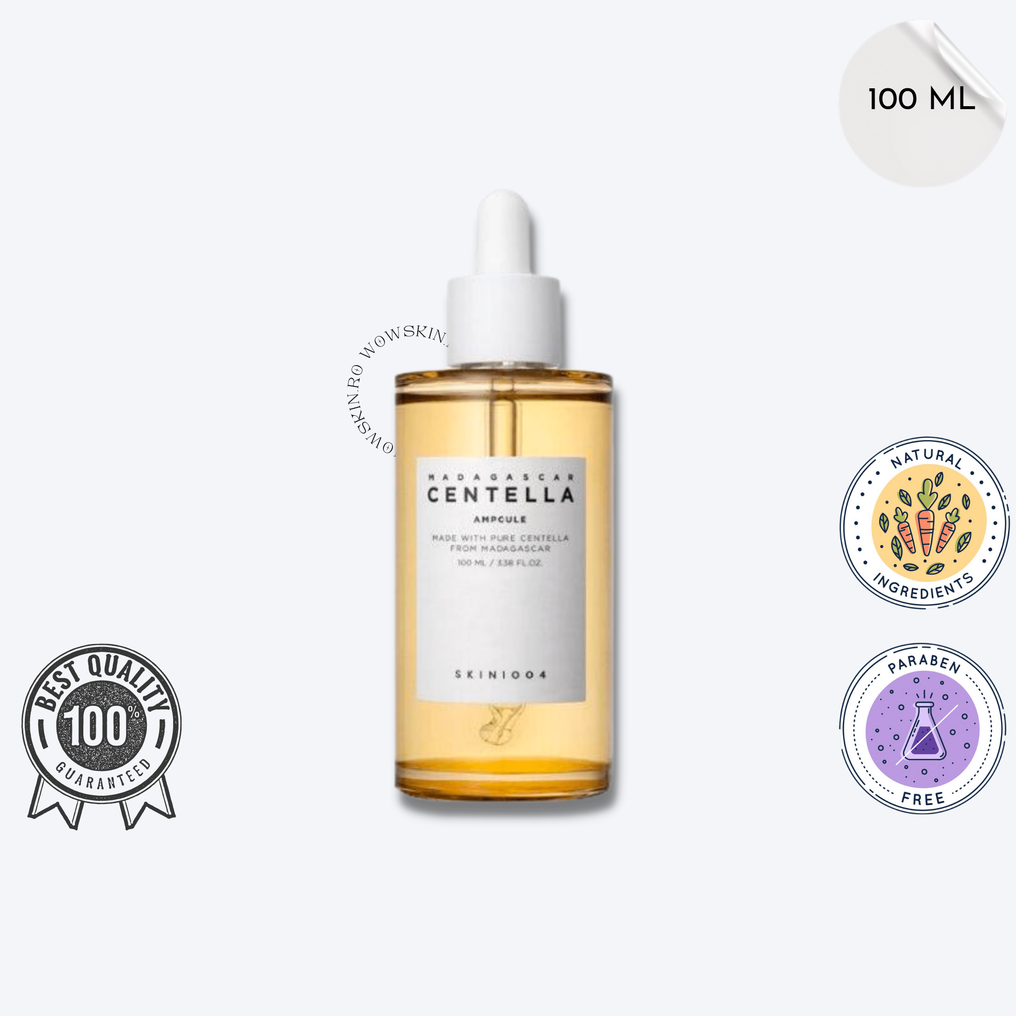 Madagascar Centella Asiatica Ampoule 100 ml - WowSkin Romania