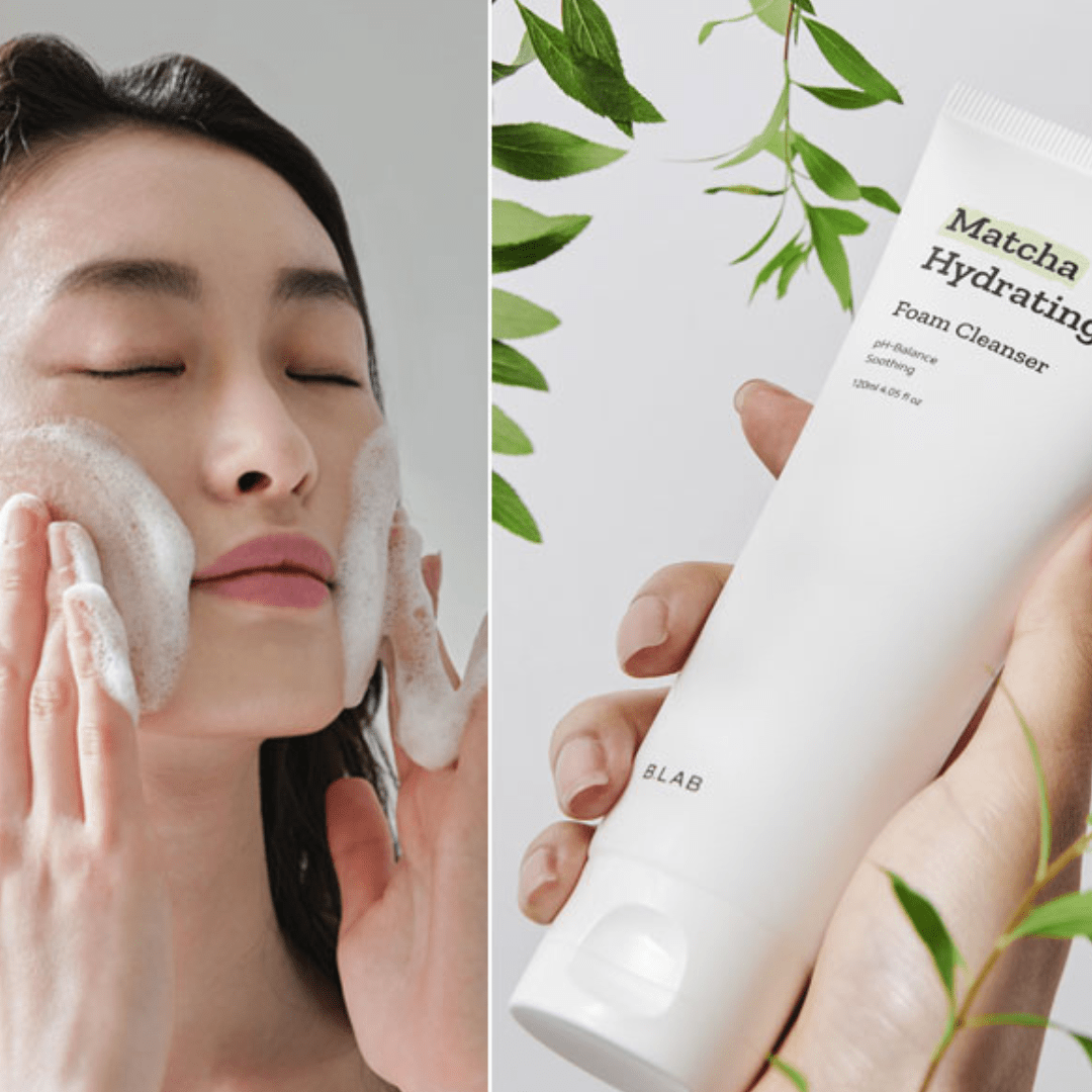 B_Lab Matcha Hydrating Foam Cleanser 120 ml – spumă de curăţare cu ceai verde