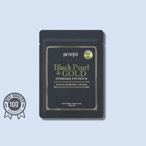 Black Pearl & Gold Hydrogel Eye Patch 2 buc.