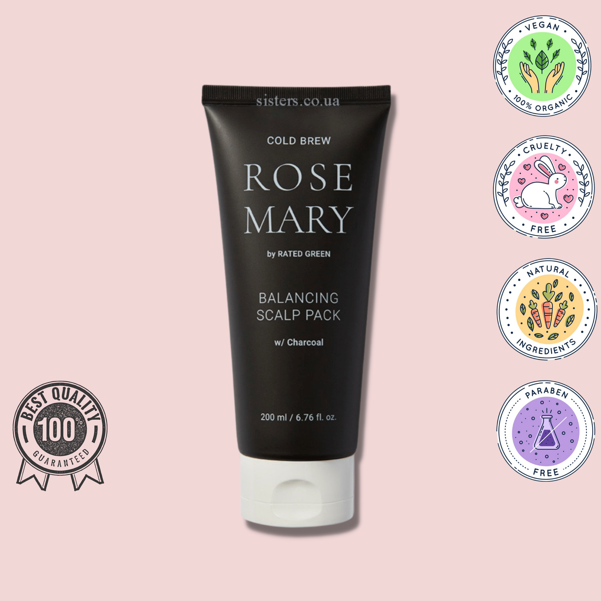 Rated Green Cold Brew Rosemary Balancing Scalp - WowSkin Romania