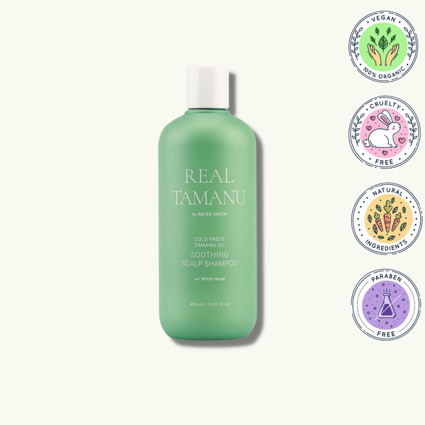 Real Tamanu Cold Press Tamanu Oil Soothing Scalp Shampoo