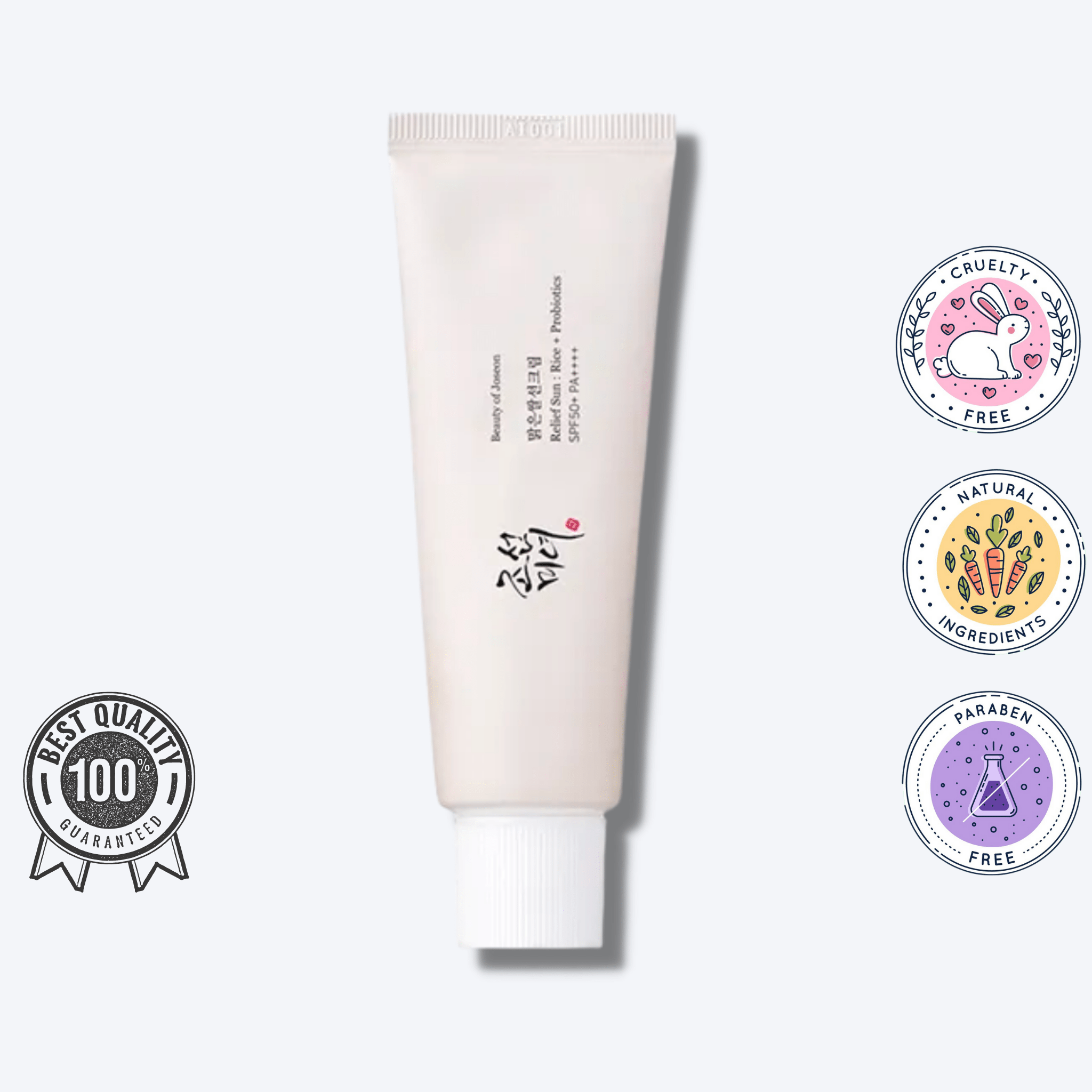 Crema solară Beauty of Joseon SPF50 cu orez și probiotice calmează și hrănește pielea.
Protecție UV ridicată, perfectă pentru rutina zilnică coreeană. wowskin.ro