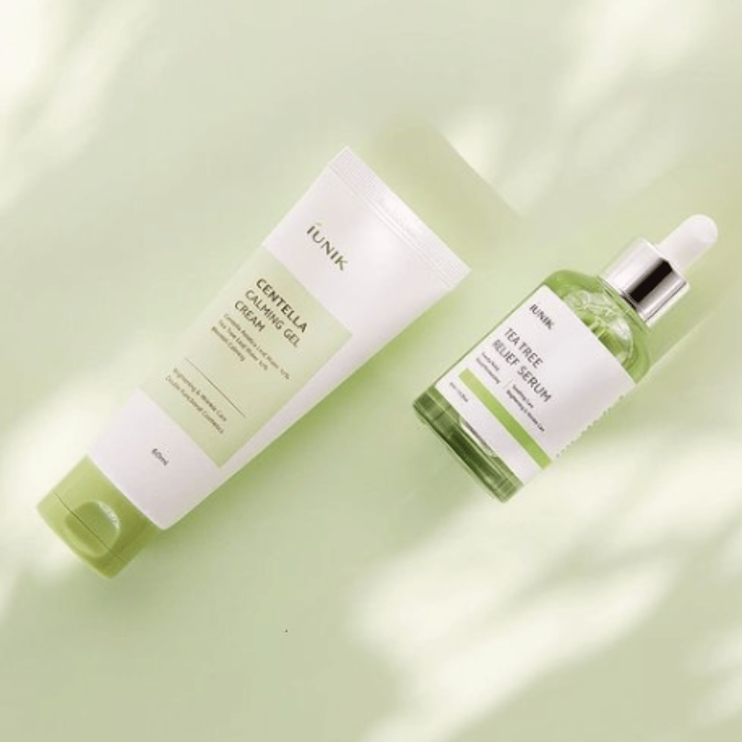 Set Centella: Ser arbore de ceai si crema cu centella - WowSkin Romania