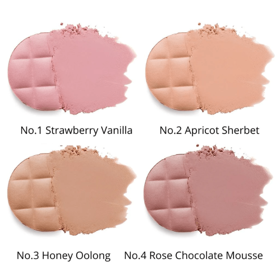 Sisua, Butter Waffle Dough Blusher- No. 3 Honey Oolong - WowSkin Romania