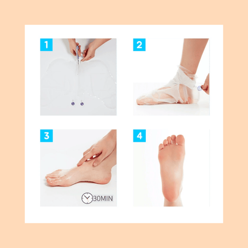 Soft Foot Peeling Socks