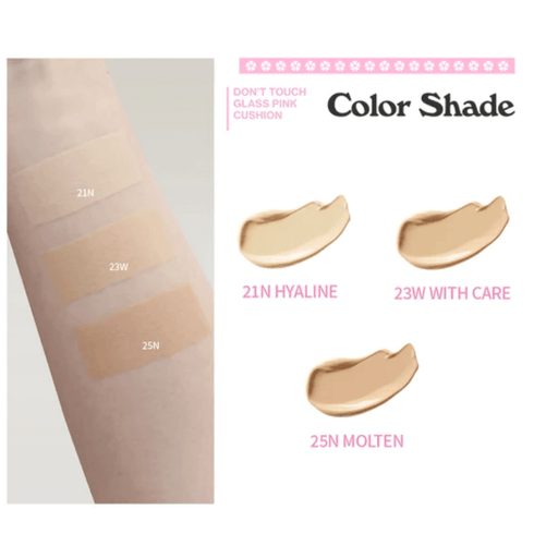 UNLEASHIA Don't Touch Glass Pink Cushion SPF50+ 23W With Care